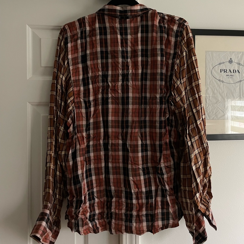 Free People embroidered button down - Picture 7 of 8